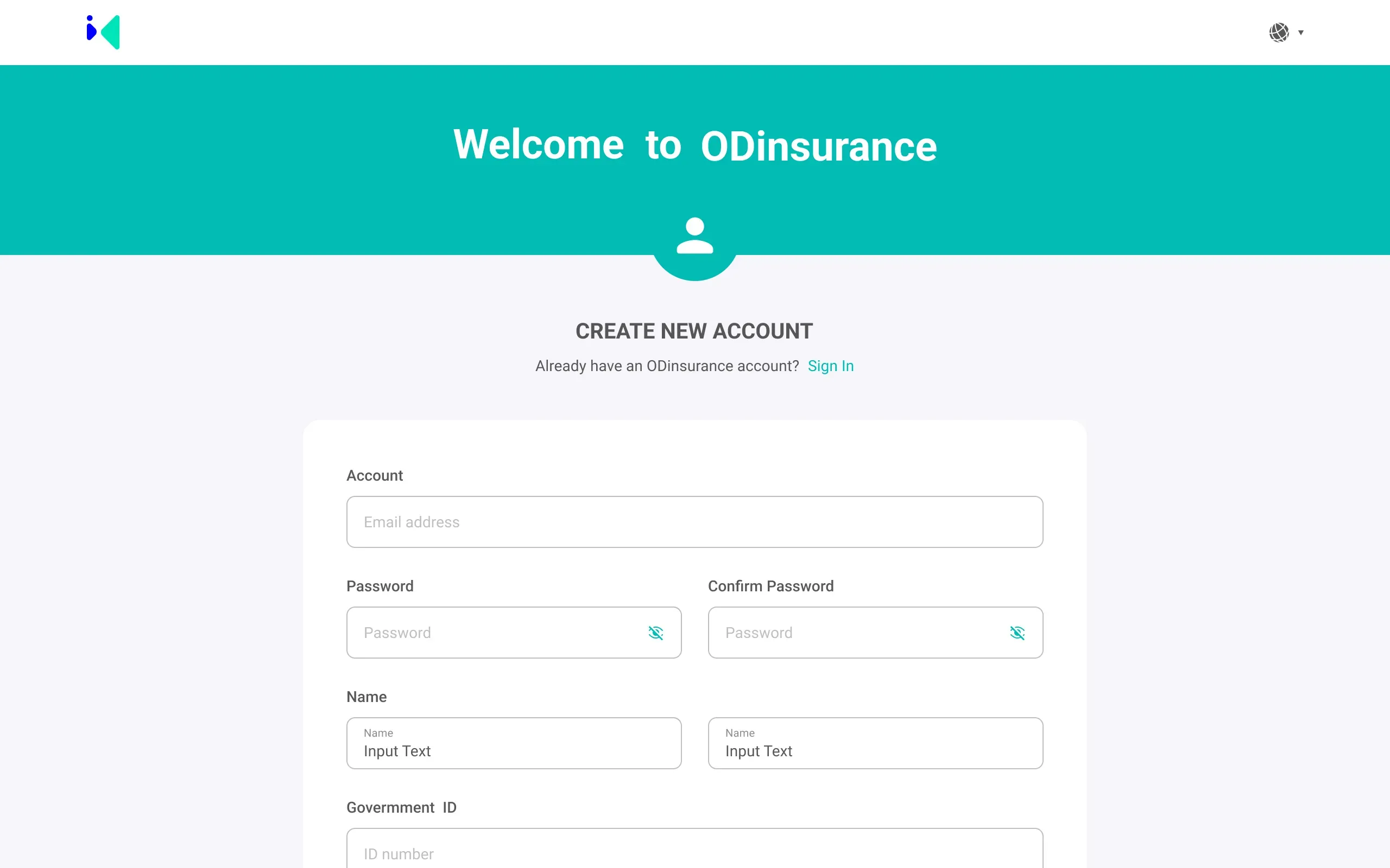 Sign-up