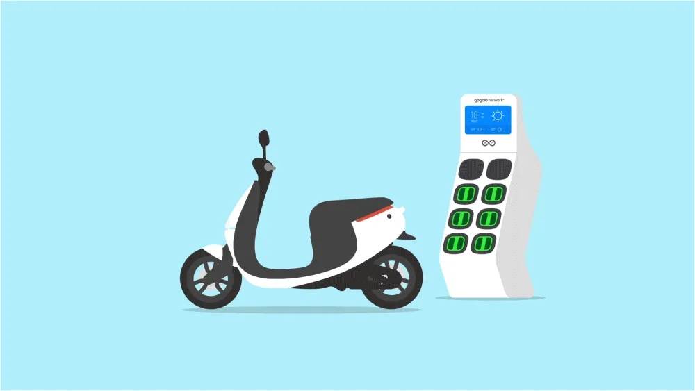 Scooter and swap station