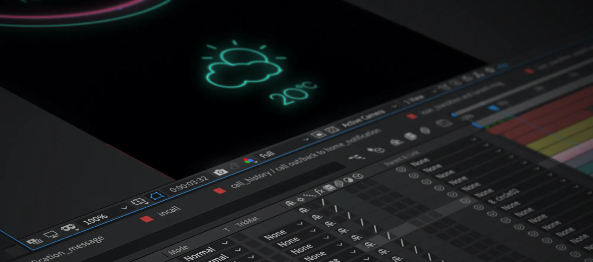 モーション制作 — After Effects